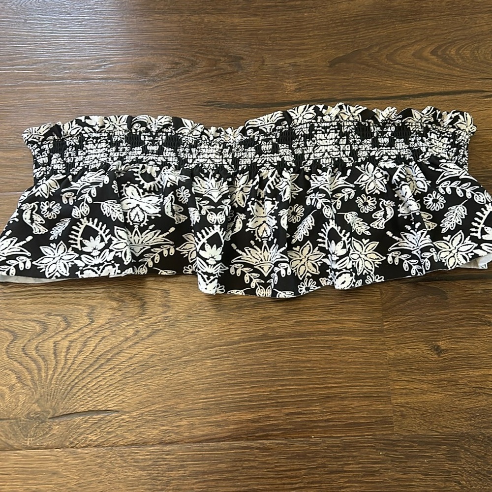 cute bandeau bathing suit top